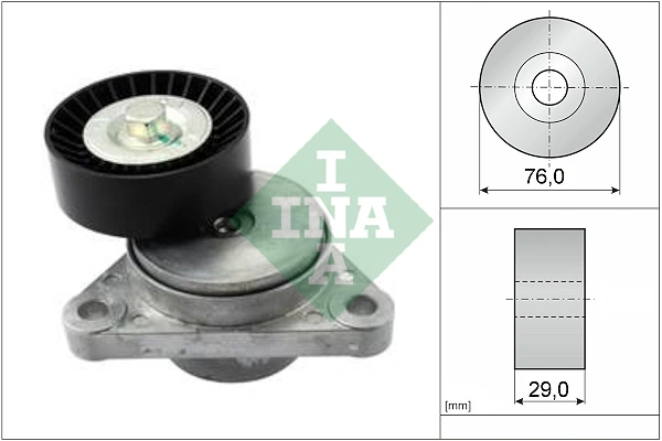 Belt Tensioner, V-ribbed belt
